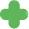 icon kruis groen
